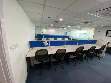 Team Area in  Office Space at Savvy Shapath V, Prahlad Nagar – for Rent