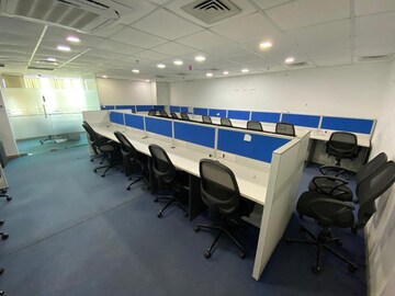 Team Area in  Office Space at Savvy Shapath V, Prahlad Nagar – for Rent