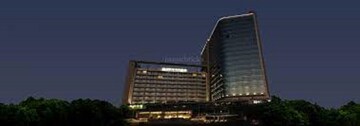  Office Space – Exterior View View at Savvy Shapath V, Prahlad Nagar - for Rent