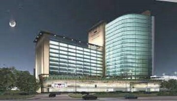  Office Space – Exterior View View at Savvy Shapath V, Prahlad Nagar - for Rent