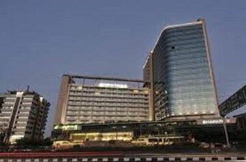  Office Space – Exterior View View at Savvy Shapath V, Prahlad Nagar - for Rent