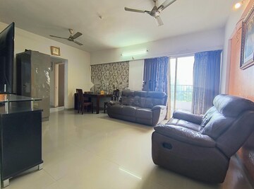 Living Room in 3 BHK Apartment at Kolte Patil Beryl, Kharadi – for Rent