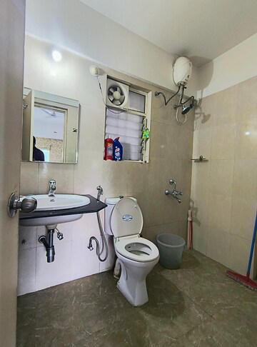 Bathroom in 3 BHK Apartment at Kolte Patil Beryl, Kharadi – for Rent
