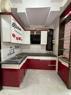 Kitchen in 3 BHK Apartment at Panchsheel Sps Heights, Ahinsa Khand 2 – for Sale