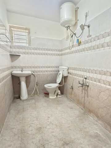 Bathroom in 1 BHK Builder Floor at Iti Layout – for Rent