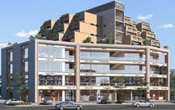  Office Space – Exterior View View at Shilp The Address, Shilaj - for Rent