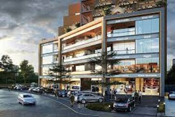  Office Space – Exterior View View at Shilp The Address, Shilaj - for Rent