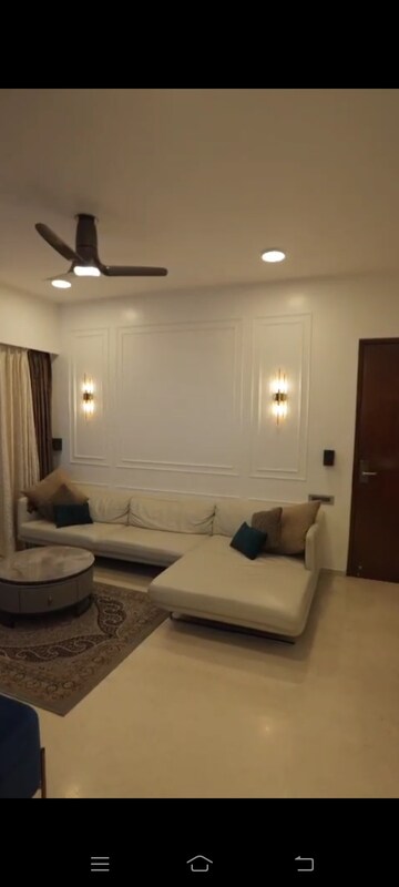 Living Room in 2 BHK Apartment at Omkar Alta Monte, Malad East – for Rent