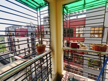 Balcony in 3 BHK Apartment at SD Rittika View, Rajarhat New Town – for Sale
