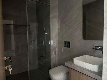 Bathroom in 4 BHK Apartment at Lodha The World Towers World One Tier 2, Worli – for Rent