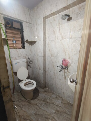 Bathroom in 1 BHK Apartment at Indu  Nivaan Annexe, Kharghar – for Rent