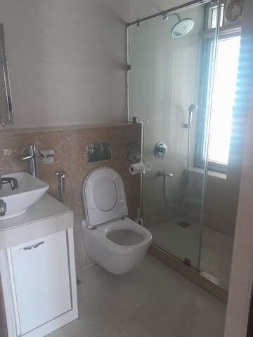 Bathroom in 3 BHK Apartment at Lodha Primero, Mahalaxmi – for Rent