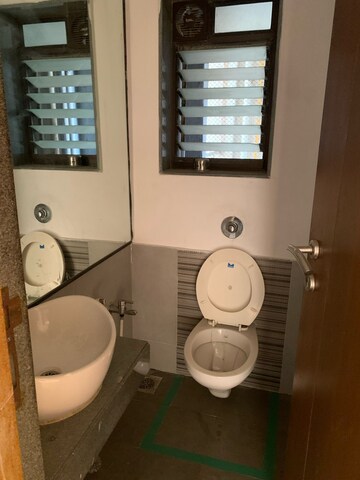 Bathroom in 3 BHK Apartment at Lotus Sky Garden, Malad West – for Rent