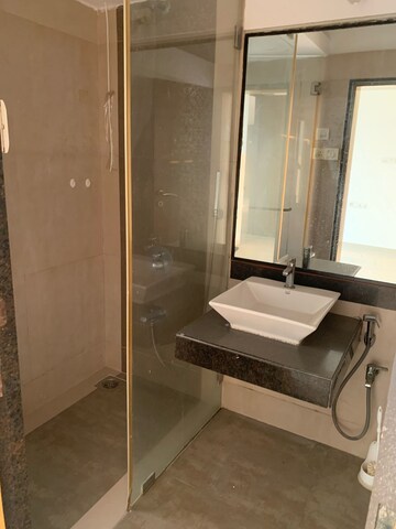 Bathroom in 3 BHK Apartment at Lotus Sky Garden, Malad West – for Rent