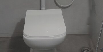 Bathroom in  Pg at Cbd Belapur Sector 4 – for Rent