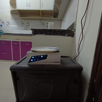 Kitchen in 2 BHK Builder Floor at Chattarpur – for Rent