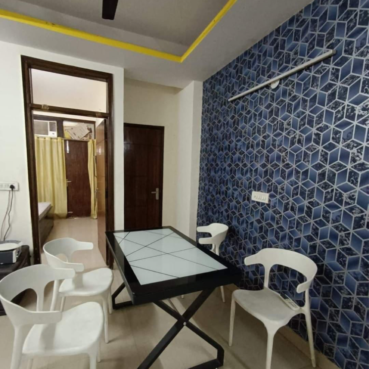 Living Room, chattarpur 2 Bedroom 800 Sq.Ft. Builder Floor In Chattarpur Delhi 8764764