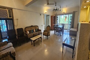 Living Room in 3 BHK Apartment at Gaurang Shree Gaurang, Naupada – for Rent