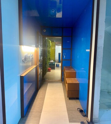 Building Lobby in  Office Space at Ashirwad Paras, Prahlad Nagar – for Rent