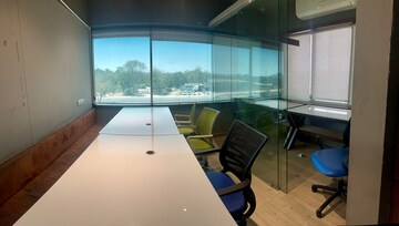 Team Area in  Office Space at Ashirwad Paras, Prahlad Nagar – for Rent