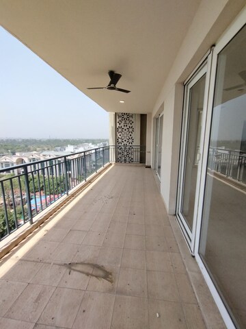 Balcony in 4 BHK Apartment at Puri Anand Villas Phase II, Sector 81 – for Rent