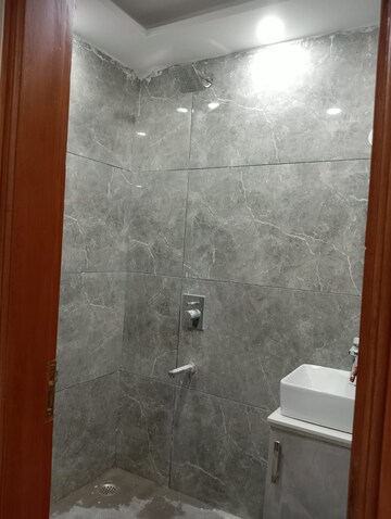 Bathroom in 3 BHK Apartment at Panchsheel Vihar – for Rent