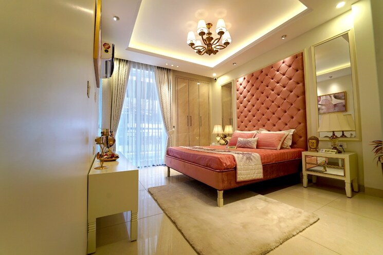 Living Room, maxxus-elanza 3 Bedroom 1550 Sq.Ft. Apartment In International Airport Road Zirakpur 8764927