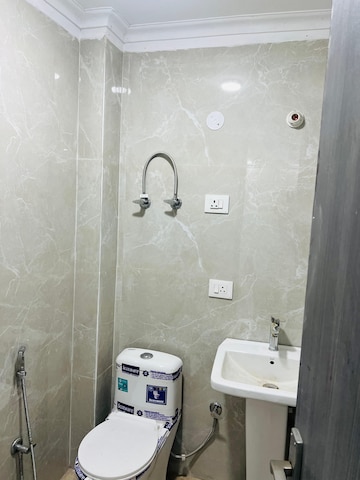 Bathroom in 2 BHK Builder Floor at Chattarpur – for Sale
