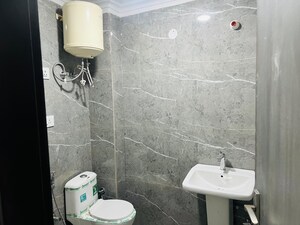 Bathroom in 2 BHK Builder Floor at Chattarpur – for Sale