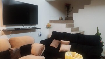 Living Room in 4 BHK Villa at Prescon Prestige Valley, Ghodbunder Road – for Sale