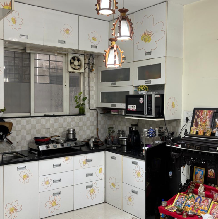 Kitchen, rk-lunkad-akshay-tower 3 Bedroom 1250 Sq.Ft. Apartment In Wakad Pune 8765009