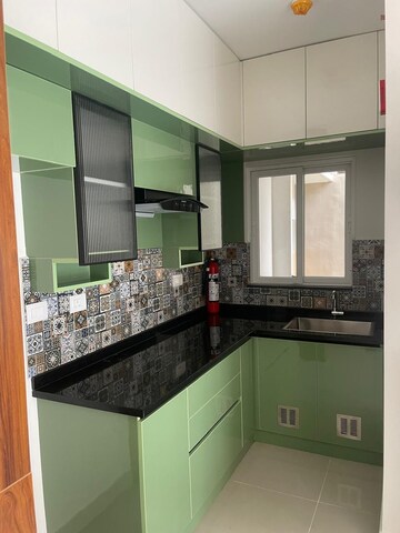 Kitchen in 2 BHK Apartment at Brigade El Dorado, Bagaluru – for Rent