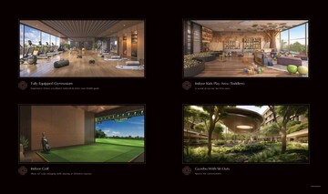Furnished Amenities in 4 BHK Apartment at Platinum The Reserve, Kharghar Sector 11 – for Sale