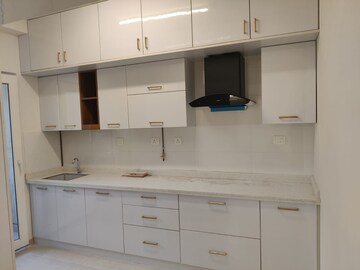 Kitchen in 3 BHK Apartment at Bhartiya Nikoo Homes Phase 2, Thanisandra Main Road – for Rent