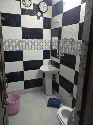 Bathroom in 2 BHK Builder Floor at Malviya Nagar – for Rent