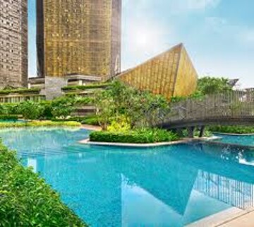Swimming Pool in 2 BHK Apartment at Lodha The Park, Worli – for Rent