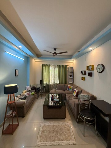 Living Room in 1 BHK Apartment at VVIP Homes Meridian Tower, Sector 4 Greater Noida – for Rent
