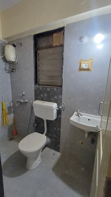 Attached Bathroom in 2 BHK Apartment at Hubtown Greenwoods, Vartak Nagar – for Rent