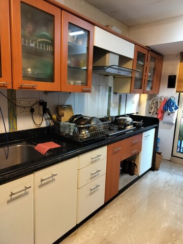 Kitchen in 3 BHK Apartment at Pinnaacle A Pride Apartment, Bandra West – for Sale