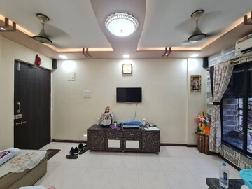 Master Bedroom in 1 BHK Apartment at Samarpan Anuraj CHS, Borivali East – for Sale