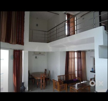 Kitchen in 3.5 BHK Apartment at Omaxe Heights II, Gomti Nagar – for Rent