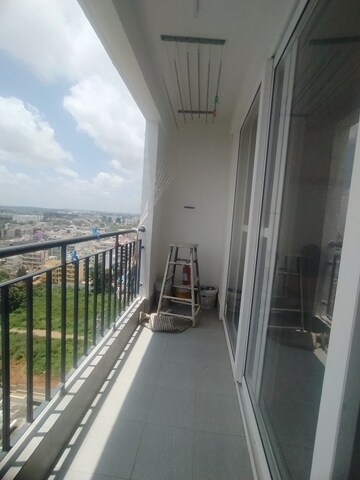 Balcony in 1 BHK Apartment at Godrej Nurture Electronic City, Electronic City Phase I – for Rent