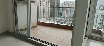Balcony in 3 BHK Apartment at Soham Crystal Spires, Ghodbunder Road – for Rent