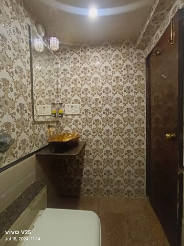 Bathroom in 3 BHK Apartment at Andheri West – for Rent