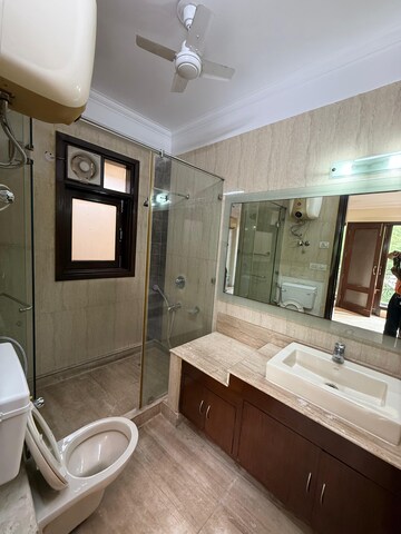 Kitchen in 3 BHK Builder Floor at Pamposh Enclave – for Rent
