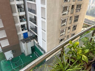 Balcony in 3 BHK Apartment at Andheri West – for Rent