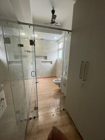 Bathroom in 4 BHK Builder Floor at Chittaranjan Park – for Rent
