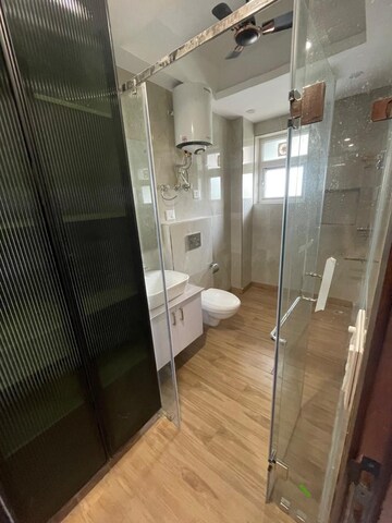 Bathroom in 4 BHK Builder Floor at Chittaranjan Park – for Rent