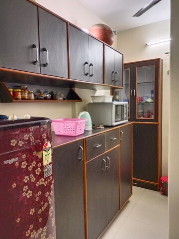 Kitchen in 1 BHK Apartment at Eden Garden CHS, Viman Nagar – for Rent