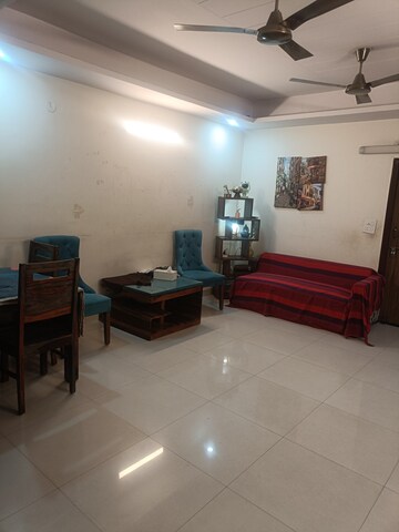 Living Room in 3 BHK Builder Floor at Ansal API Esencia, Sector 67 – for Rent